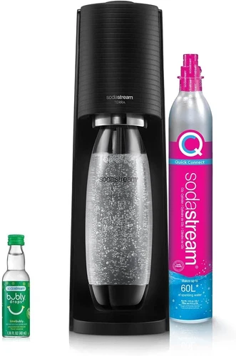 Terra Eco-Friendly Sparkling Water Maker (Glass Bottle)