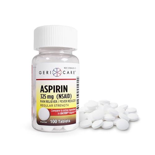 GeriCare Bottled Aspirin 325mg (100 count)