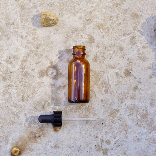 Amber Glass Dropper Bottles