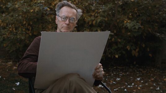 Ray, sketching outdoors
