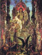 Jupiter and Semele, Gustave Moreau, 1894–1895