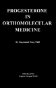 Progesterone in Orthomolecular Medicine book cover