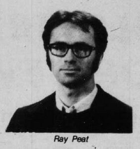 Ray Peat, yearbook photo