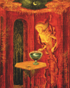 Being Born Again, Remedios Varo, 1960
